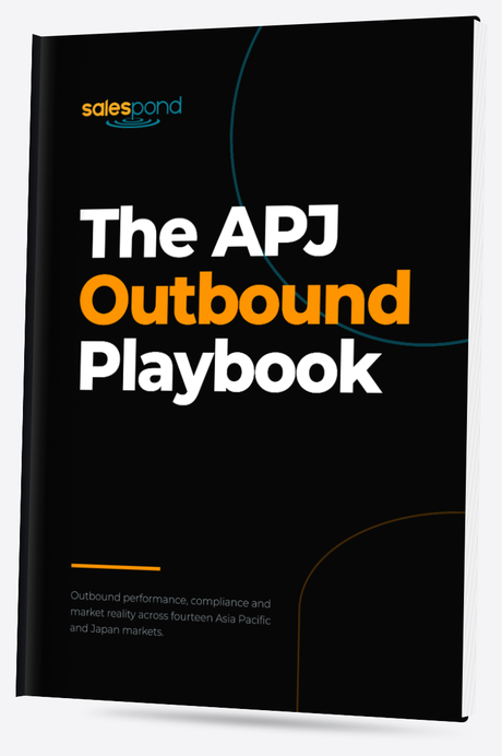 The APJ Outbound Playbook, an eleven page report from SalesPond
